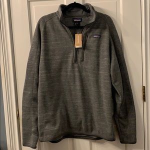 NWT! Men’s Patagonia Better Sweater 1/4 Zip